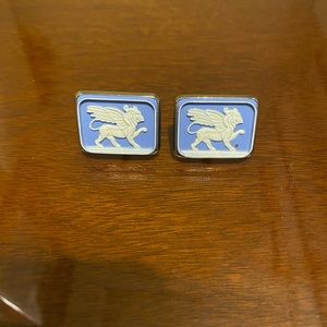 Vintage men’s Winged Lion Griffon Cuff Links